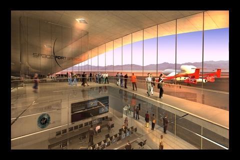 Virgin spaceport in new Mexico designed by Foster + Partners